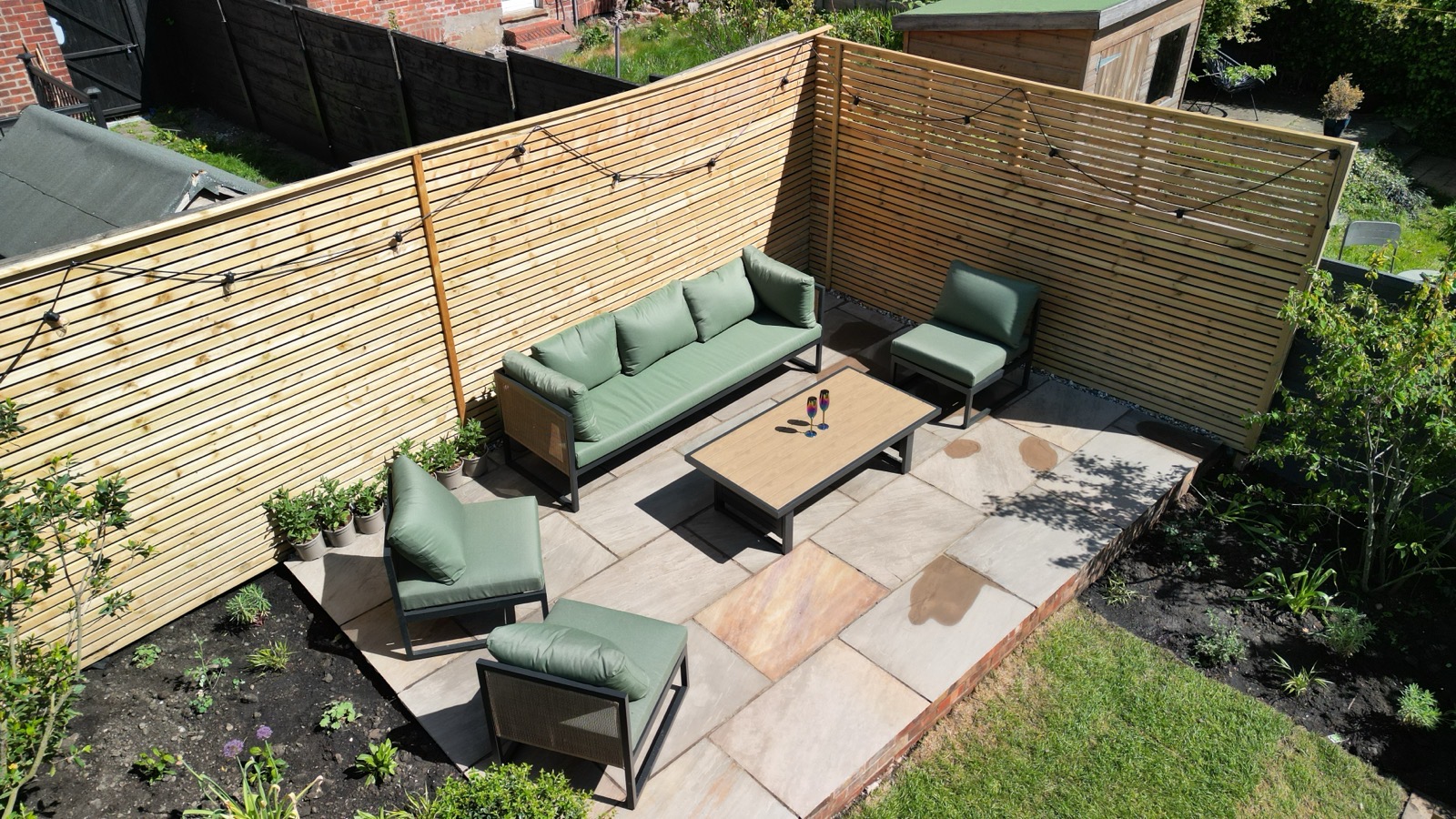 Aerial Patio View